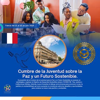 CUMBRE DE LA JUVENTUD SOBRE LA PAZ Y UN FUTURO SOSTENIBLE - REGÍSTRATE 5 CUMBRE DE LA JUVENTUD SOBRE LA PAZ Y UN FUTURO SOSTENIBLE - REGÍSTRATE