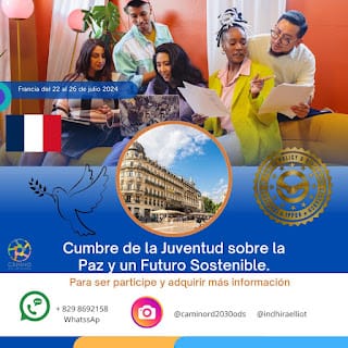 CUMBRE DE LA JUVENTUD SOBRE LA PAZ Y UN FUTURO SOSTENIBLE - REGÍSTRATE 6 CUMBRE DE LA JUVENTUD SOBRE LA PAZ Y UN FUTURO SOSTENIBLE - REGÍSTRATE