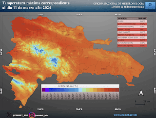 Temperaturas calurosas casi concluyendo invierno en República Dominicana