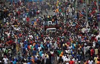 Haitianos se manifiestan en Puerto Príncipe exigiendo la renuncia de Henry 5