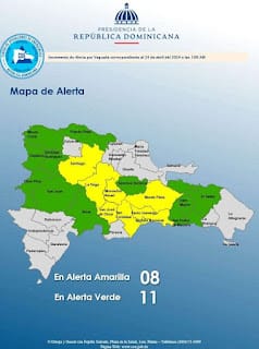 Lluvias continuarán durante toda la semana laboral; 19 provincias en alerta 7 Lluvias continuarán durante toda la semana laboral; 19 provincias en alerta