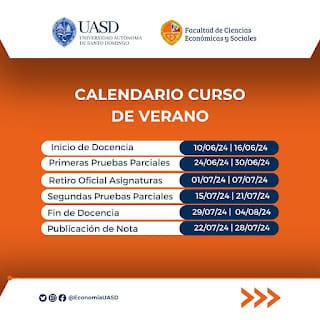 Consulta el Calendario Académico oficial UASD Verano 2024 3 Consulta el Calendario Académico oficial UASD Verano 2024