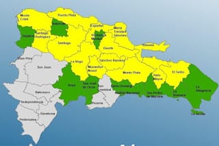 COE aumenta a 14 las provincias en alerta amarilla por incidencia de vaguada 5