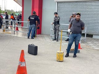 Muere hombre herido en asalto al Banco de Reservas en Santiago