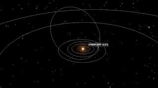Un asteroide potencialmente peligroso pasará cerca de la Tierra este jueves