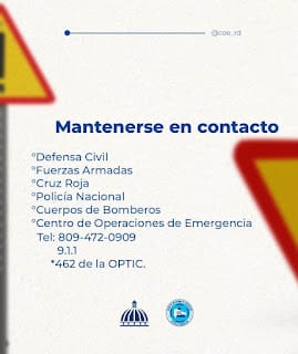 COE pide a la población no descuidarse ante las lluvias e incrementa las alertas 10 COE pide a la población no descuidarse ante las lluvias e incrementa las alertas