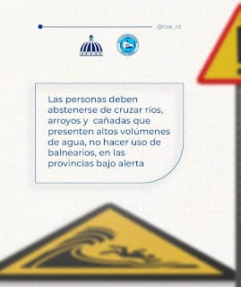 COE pide a la población no descuidarse ante las lluvias e incrementa las alertas 8 COE pide a la población no descuidarse ante las lluvias e incrementa las alertas