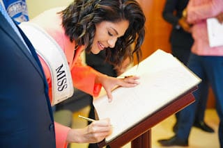 La UASD Recibe a Miss Universo 2023: Una Charla sobre Sueños y Superación