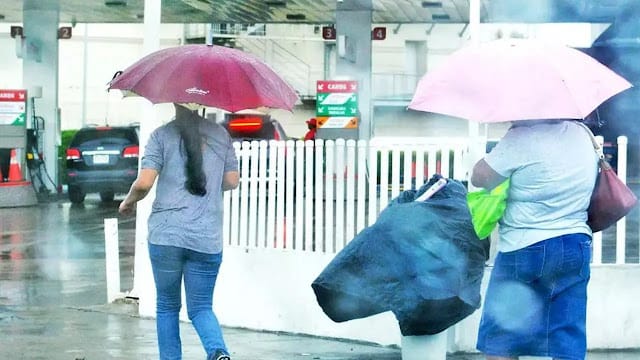 Vaguada provocará aguaceros dispersos; temperaturas calurosas