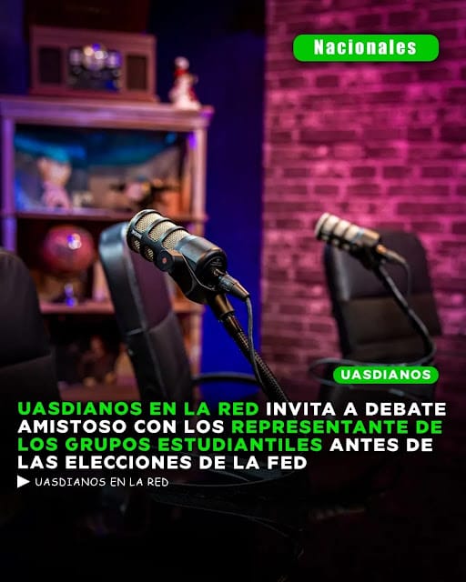 Uasdianos en la Red invita a debate amistoso con los representantes de los grupos estudiantiles UASD antes de las elecciones de la FED