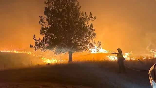 Oregón enfrenta el incendio forestal más grande de Estados Unidos