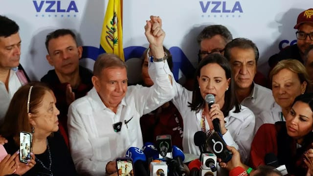 Machado dice que el 73 % de las actas dan la victoria a González Urrutia en las elecciones