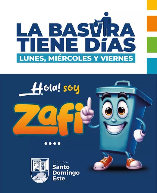 Alcalde Dío Astacio lanza campaña educativa "La Basura Tiene Días" en Santo Domingo Este