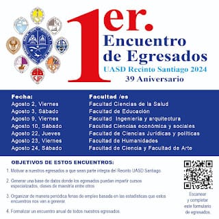 UASD Recinto Santiago Realiza Encuentro con Egresados de Ciencias de la Salud para Formar Asociación de Egresados