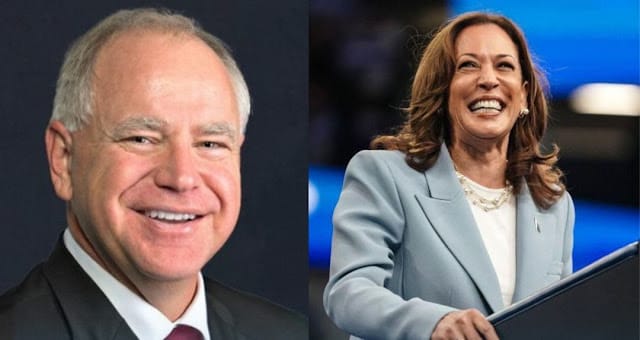 Kamala Harris elige a Tim Walz, gobernador de Minnesota, como su candidato a vice