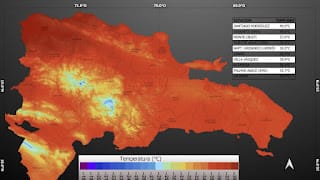 Seguirá el calor con temperaturas de hasta 40 °C en República Dominicana