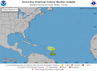 Sistema con 90 % de probabilidad de convertirse en ciclón tropical en el Atlántico