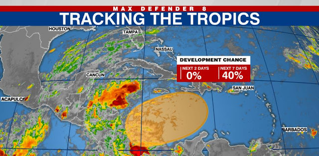 Posible ciclón y lluvias intensas para el Caribe: Meteorología mantiene alerta