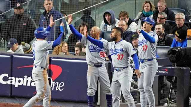 Los Angeles Dodgers, a un paso de conquistar la Serie Mundial tras vencer a los Yankees