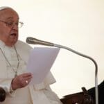 El papa Francisco durante su audiencia general del miércoles en la Plaza de San Pedro, en el Vaticano.