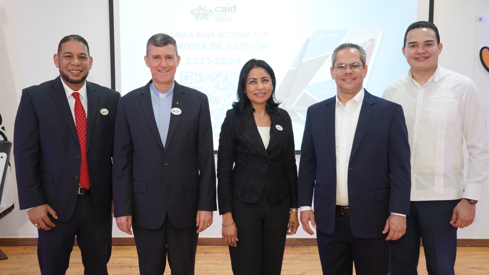 Presentación de avances institucionales del CAID 2021-2024 en Santo Domingo Oeste.