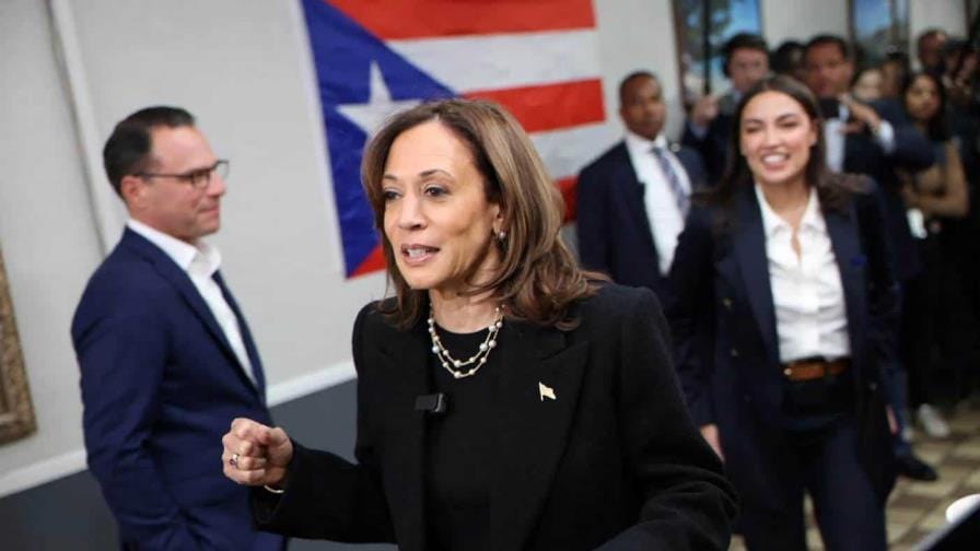 Puerto Rico da respaldo simbólico a Kamala Harris con un 73 % de apoyo