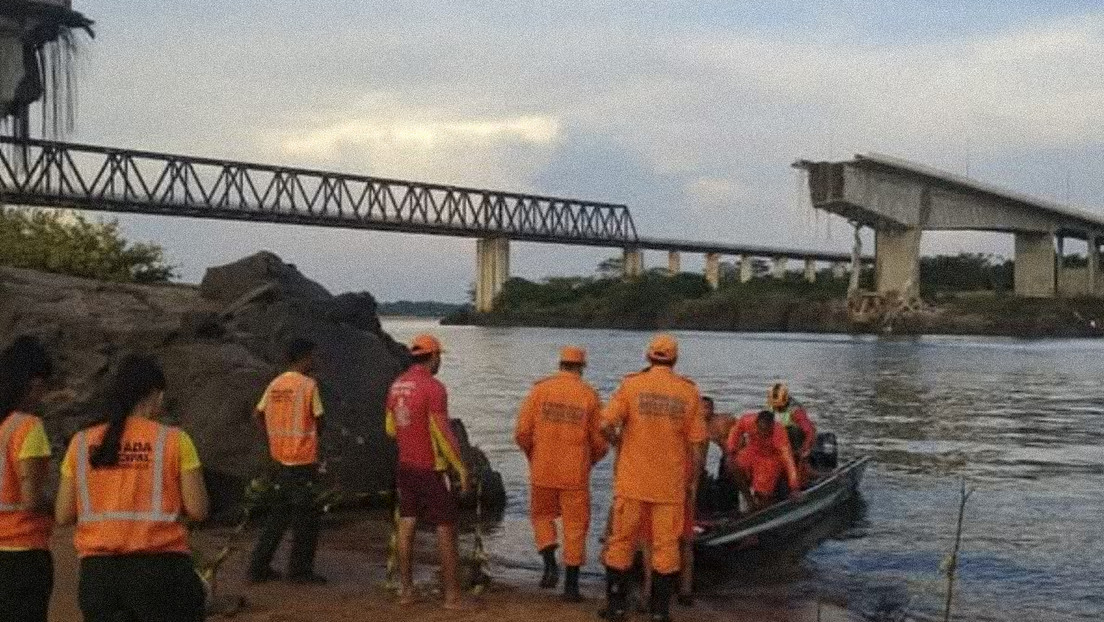 Desplome de puente en Brasil genera alerta por contaminación tóxica