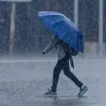 Un sistema frontal provocará lluvias dispersas este jueves en varias provincias de la República Dominicana.