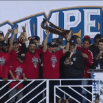 Leones del Escogido se Coronaron Campeones Nacionales al Derrotar al Licey 7 Los Leones del Escogido se coronan campeones al derrotar al Licey en un emocionante séptimo juego