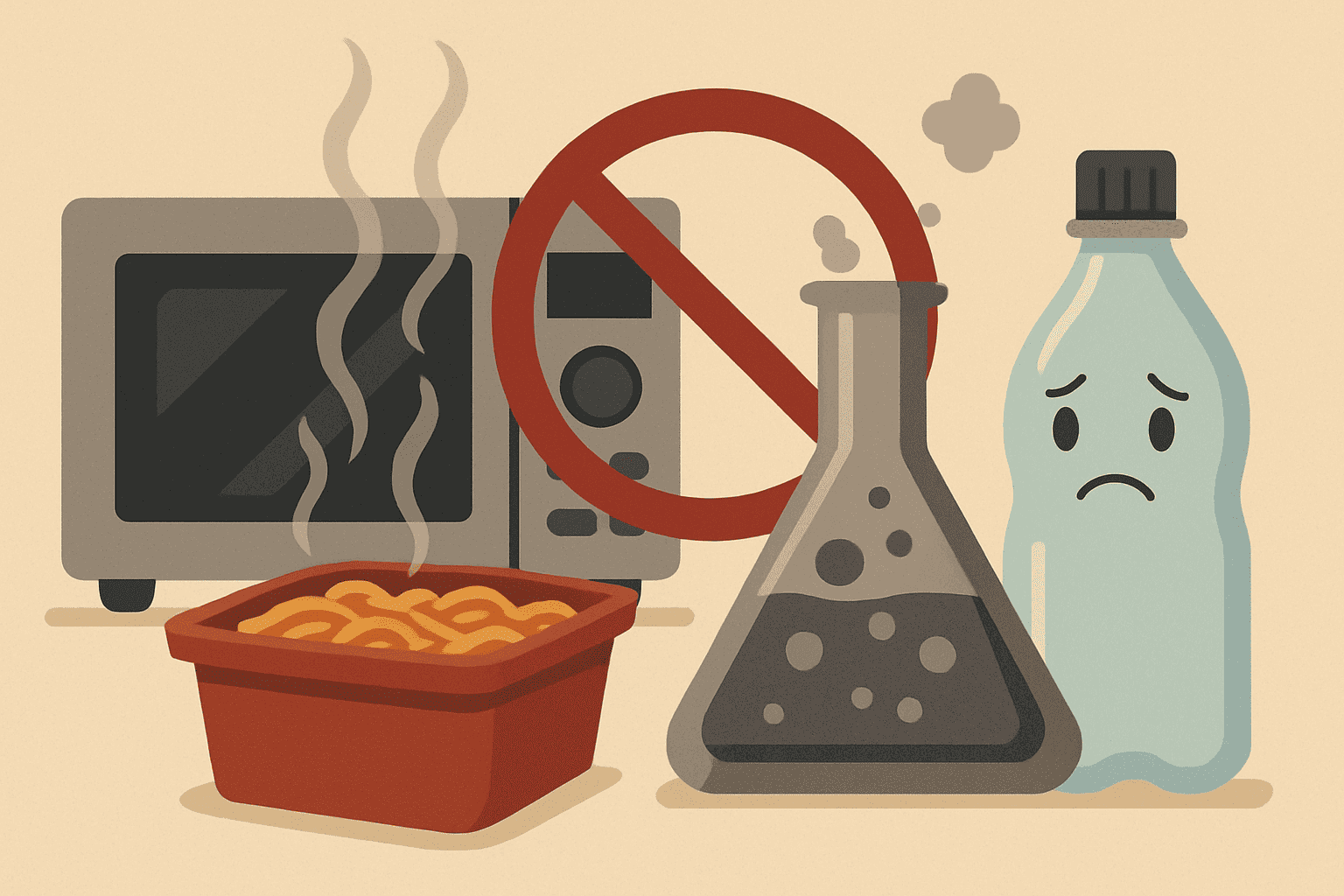 ¿Por qué no debes calentar plástico con comida caliente? La ciencia detrás de un error común 5 Descubre por qué no debes calentar plástico con comida caliente y los riesgos para la salud. Aprende qué sucede cuando el plástico se descompone y cómo evitar la contaminación de tus alimentos.