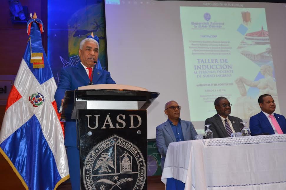 UASD imparte taller de inducción a personal docente de nuevo ingreso 5 La UASD imparte taller de inducción a casi 400 nuevos docentes. Conozca los temas tratados: filosofía institucional, estatuto orgánico, código de ética, modelo educativo y la plataforma UASD Virtual para un desempeño académico efectivo.