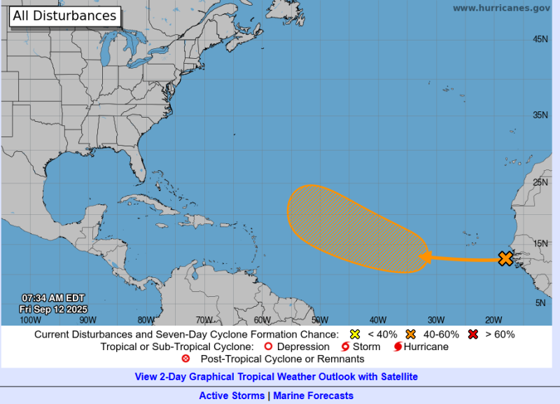 Indomet mantiene bajo observación una onda tropical con posible desarrollo ciclónico 5