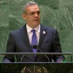 Luis Abinader aboga por una ONU renovada y exige acción urgente frente a la crisis haitiana en el 80 aniversario del organismo 7 El presidente Luis Abinader llamó en la ONU a una reforma profunda del organismo y exigió acción urgente frente a la crisis haitiana, advirtiendo que la inacción pone en riesgo la paz y la seguridad regional.