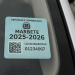Apertura de la campaña para la renovación del marbete 2025-2026: qué debe saber el conductor dominicano 6