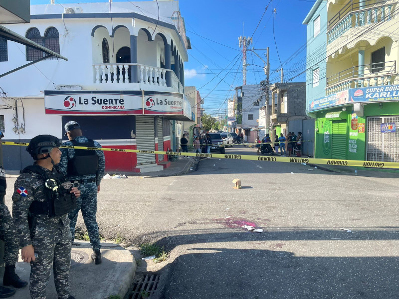 Dos fallecidos y varios heridos tras tiroteo en el sector Pueblo Nuevo de Santiago 5