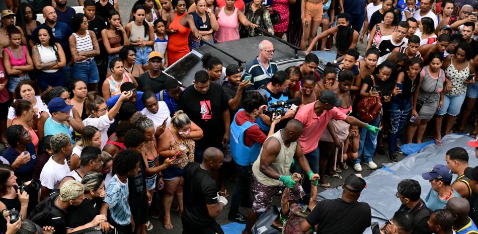 Río de Janeiro registra 132 muertes tras operativo contra Comando Vermelho 9 Río de Janeiro registra 132 muertes tras operativo contra Comando Vermelho
