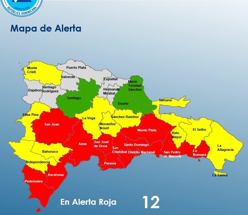 Doce provincias continúan bajo alerta roja por efectos de la tormenta Melissa 5