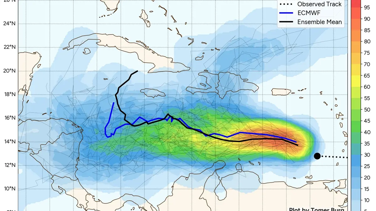 Meteorólogo John Morales alerta sobre sistema que podría convertirse en tormenta y afectar a República Dominicana 5 John Morales advierte que un sistema en el Atlántico podría convertirse en tormenta tropical y afectar a República Dominicana.