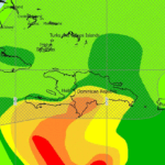 Sur de República Dominicana podría recibir hasta 12 pulgadas de lluvia por Melissa 6