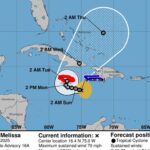 Melissa se aproxima a Jamaica con riesgo de huracán e inundaciones 6 Melissa se aproxima a Jamaica con riesgo de huracán e inundaciones