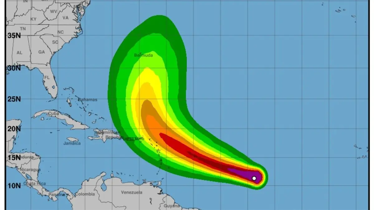 Tormenta tropical Jerry avanza hacia el Caribe con posibles lluvias en el país 5