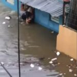Residentes de Hoya del Caimito piden la intervención urgente de las autoridades ante constantes inundaciones que afectan viviendas y dificultan el tránsito en Santiago. Comunitarios reclaman soluciones definitivas al drenaje pluvial y a las calles más afectadas.
