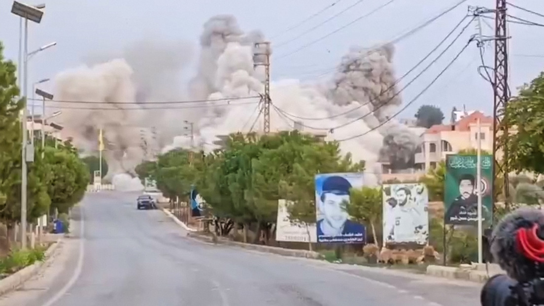 Ataques israelíes alcanzan instalaciones en el sur del Líbano