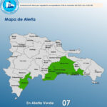 Siete provincias bajo alerta verde por lluvias asociadas a vaguada 8 Siete provincias bajo alerta verde por lluvias asociadas a vaguada