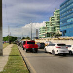 Fallo eléctrico paraliza tránsito y deja atrapados en ascensores en Santiago 2 Fallo eléctrico paraliza tránsito y deja atrapados en ascensores en Santiago