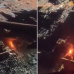 Imágenes aéreas registran explosión en parque industrial de Ezeiza, Argentina 3 Imágenes aéreas registran explosión en parque industrial de Ezeiza, Argentina