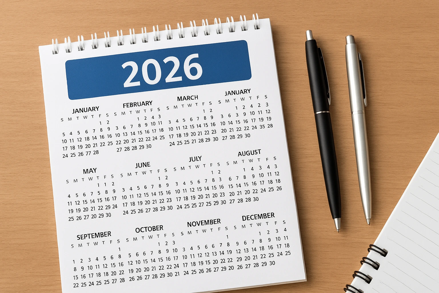 El Ministerio de Trabajo publicó el calendario oficial de días feriados para el año 2026 en República Dominicana.