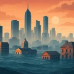 Ciudades del mundo podrían desaparecer bajo el agua antes de 2100, advierten expertos 3 Estudios alertan que varias ciudades costeras podrían quedar sumergidas antes de 2100 por el aumento del nivel del mar.