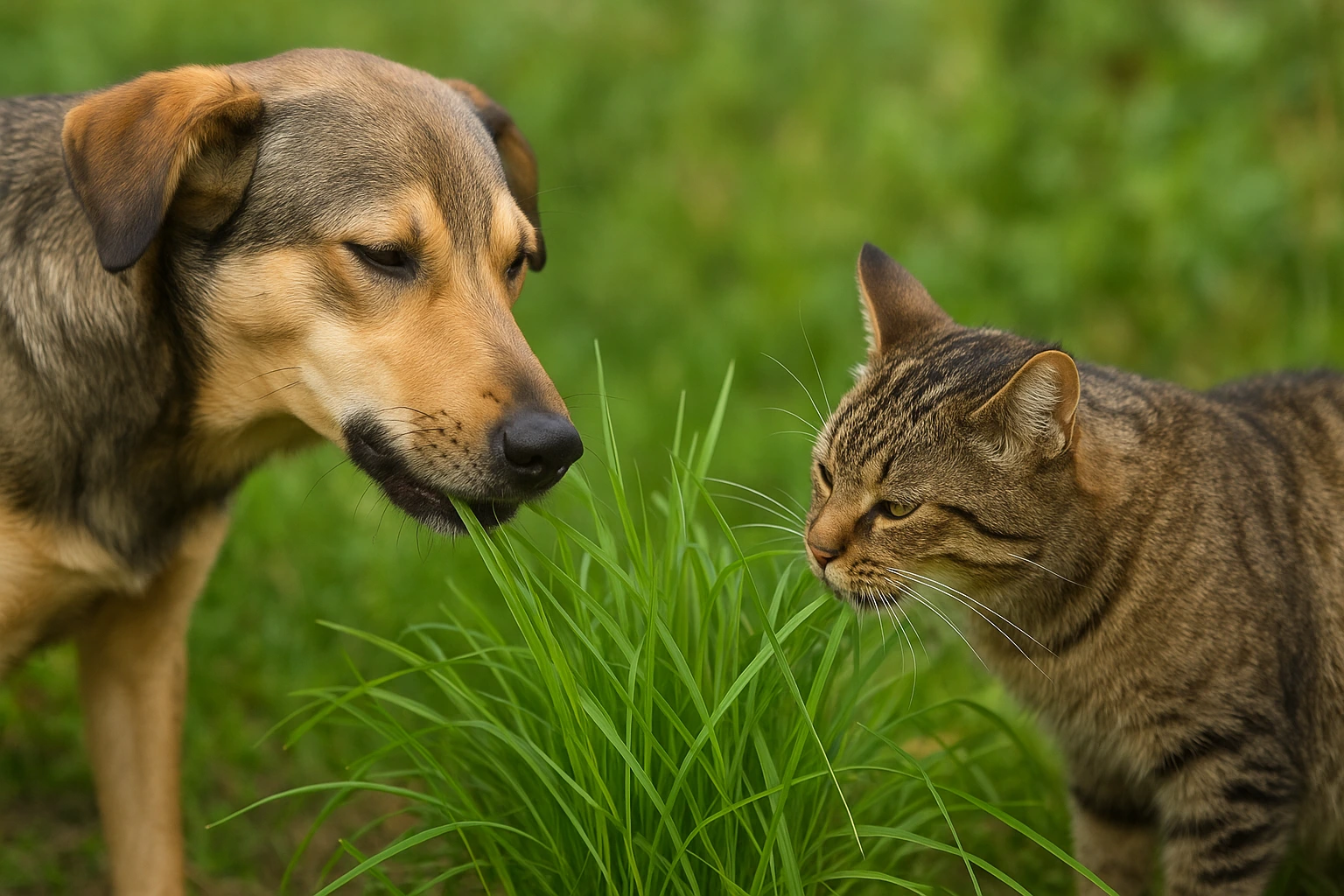 Descubre por qué los perros y gatos comen hierbas y cuáles son los efectos digestivos, nutricionales y medicinales que estas plantas pueden tener en los animales. Conoce sus beneficios, riesgos y cuándo buscar orientación veterinaria.