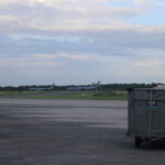 Campamento militar de EE. UU. opera en el AILA